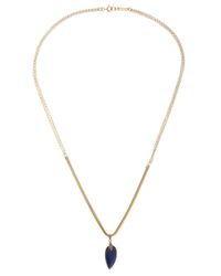 Isabel Marant | Blue Saul Arrow Drop Necklace | Lyst