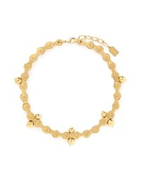 Ela Stone | Metallic 'suzy' Sphere Gear Collar Necklace | Lyst