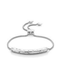 Monica Vinader | Metallic Esencia Scatter Chain Bracelet | Lyst