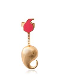 Leivan Kash | Metallic Roxy Mono Earring | Lyst