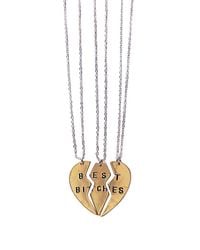 Pixie Market - Metallic Best Bitches Necklaces - Lyst