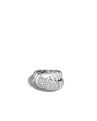 John Hardy | Metallic Classic Chain Cross-over Ring | Lyst