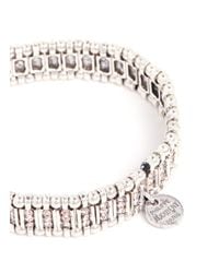 Philippe Audibert | Pink 'ava' Mini Crystal Elastic Bracelet | Lyst