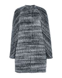 Martin Grant | Gray Alpaca Wool Cardigan Coat | Lyst