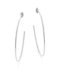 Vita Fede | Metallic Asteria Marquis Hoop Earrings/2.55 | Lyst