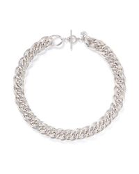 Philippe Audibert | Metallic Gourmette Chain Necklace | Lyst