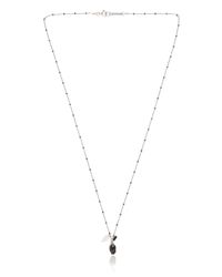 Isabel Marant | White Sautoir Lucky Pendent Necklace | Lyst