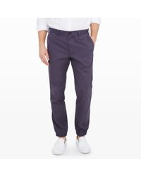 Club Monaco | Gray Seth Cotton Jogger for Men | Lyst