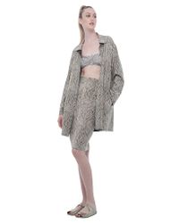 Norma Kamali | Black Skirt To Knee | Lyst