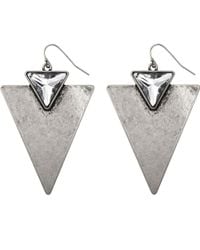 Jenny Bird | Metallic Shields Up Earrings | Lyst