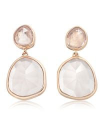 Monica Vinader | Pink Siren Medium Drop Earrings | Lyst