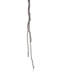Emanuele Bicocchi | Metallic Woven Sterling Silver Necklace for Men | Lyst