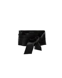 Alice + Olivia - Black Barrington Belt - Lyst