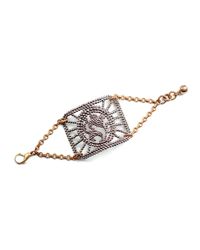 Lulu Frost - Metallic Cutsteel Bracelet 8 - Lyst