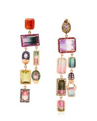 Daniela Villegas | Multicolor Oompa Loompa Earrings | Lyst