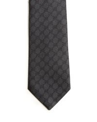 Gucci | Gray Patterned Silk Tie for Men | Lyst