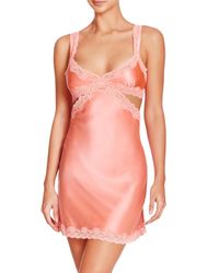 Stella McCartney | Pink Clara Whispering Stretch Silk Chemise | Lyst