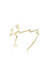 Venyx | Metallic Yellow Gold Miss Zeus Arm Cuff | Lyst