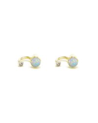 Pamela Love | Metallic Gravitation Earrings | Lyst