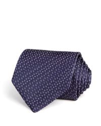 Lanvin | Blue Logo Classic Tie - Bloomingdale's Exclusive for Men | Lyst