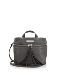 Marc By Marc Jacobs | Gray Canteen Leather Mini Crossbody Bag | Lyst