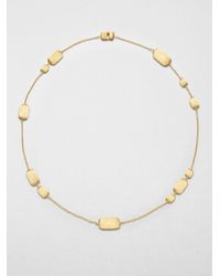 Marco Bicego | Metallic Murano 18k Yellow Gold Station Necklace | Lyst