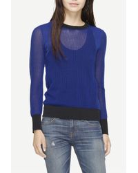 Rag & Bone | Blue Shea Pullover | Lyst