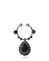 Givenchy | Black Pendant Nose Ring | Lyst