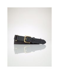 Polo Ralph Lauren | Black Pony Webbed Belt for Men | Lyst