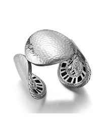 John Hardy | Metallic Large Disc Flex Cuff | Lyst