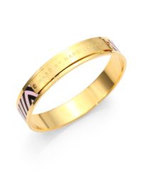 Marc By Marc Jacobs | Metallic Radiowaves Bangle Bracelet | Lyst