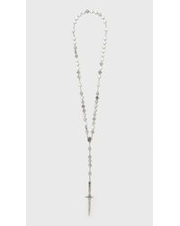 Pamela Love | Metallic Cross Dagger Rosary | Lyst