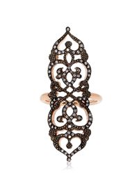 Sabine G | Gray Medieval 2 Ring | Lyst