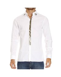 Roberto Cavalli | White Shirt for Men | Lyst