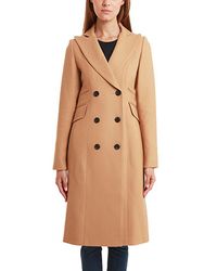 Smythe | Natural Reefer Coat | Lyst