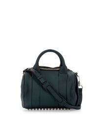 Alexander Wang | Green Rockie Coated Leather Shoulder Bag | Lyst