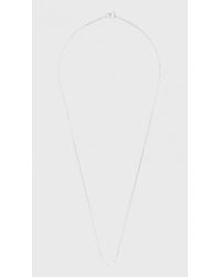 Wwake | Metallic Arc Necklace | Lyst