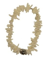 Duchess Of Malfi | White Coral Shell Skull Bracelet | Lyst