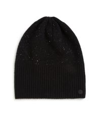 Rag & Bone | Black Catherine Cashmere Beanie | Lyst