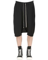 Rick Owens | Black Drkshdw Hooded Zip-up Cotton Sweatshirt for Men | Lyst