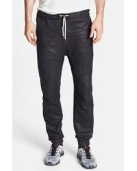 zanerobe black joggers