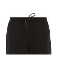 T By Alexander Wang | Black Neoprene Shorts | Lyst