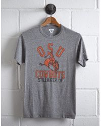 Tailgate Gray Men's Osu Cowboys T-shirt for men