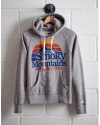 Tailgate Gray Women's Smoky Mountains National Park Hoodie