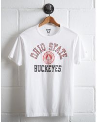Tailgate White Men's Ohio State Buckeyes Seal Graphic for men
