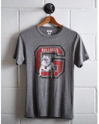 Tailgate Gray Men's Georgia Bulldogs T-shirt for men