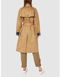 Marilyn Bonded Trench Manteau Femme Tommy Hilfiger en coloris Natural
