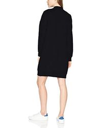 Denver True Icon HWK LS Dress Vestito Donna di Calvin Klein in Black