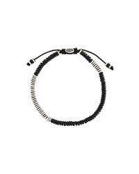 M. Cohen | Black Beaded Bracelet for Men | Lyst