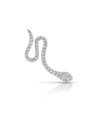 Anne Sisteron - Multicolor 14kt White Gold Diamond Snake Ear Climber - Lyst
